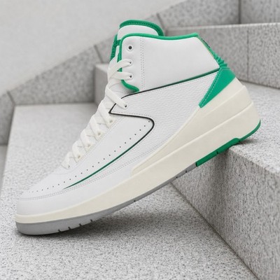 Nike Air Jordan 2 Retro Lucky Green DR8884-103 Mens New