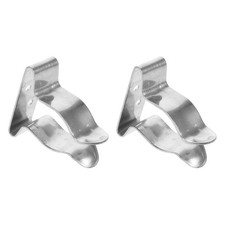 2 Pcs Kayak Clips Paddles Holder Deck Mounted Fixed Clamp