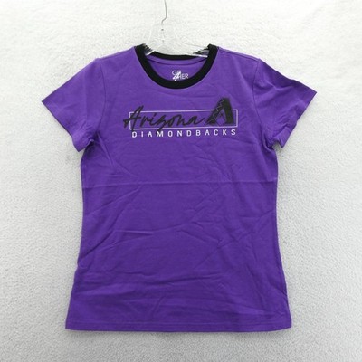 G-III Shirt Womens Medium Arizona Diamondbacks Purple Vintage Deadstock MLB Fan