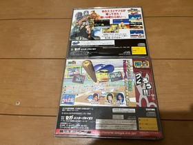 SEGA Saturn Console Gray Color & Controller with games Japan 1228