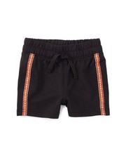 Tea Collection Jacquard Trim Baby Short