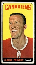 1964-65 Topps Claude Provost #23 VG-EX Montreal Canadiens