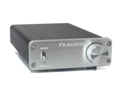 FX-AUDIO- FX1002J+ [Silver] Digital Power Amplifier with TDA7498E