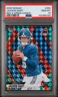 Graded 2025 Panini Mosaic Jaxson Dart #362 Red Green Choice RC PSA 10 Gem Mint