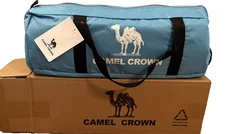 CAMEL CROWN Beach Tent Sun Shelter for 2-3 People, Aqua Blue NEW