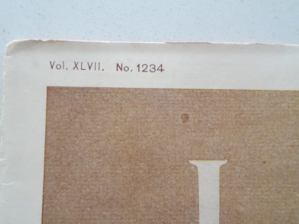 Life Magazine June 21, 1906 ~ Vol XLVII No. 1234 ~ Price Ten Cents - Image 3 of 4