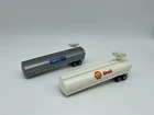 Vintage 1980 Hot Wheels Steering Rigs Tanker Trailers Lot of 2- Nice!