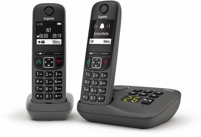 Gigaset Schnurloses Telefon + AB AE690A Duo