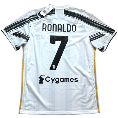 2020/21 Juventus Home Jersey #7 Ronaldo Large adidas Soccer