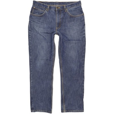 Lee Brooklyn  Herren Blau Straight Regular  Jeans W36 L30 (110206)