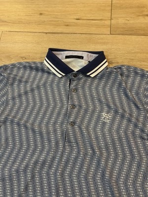 'The Creek' Locust Valley NY Greyson Blue Performance Golf Polo XL Top 100