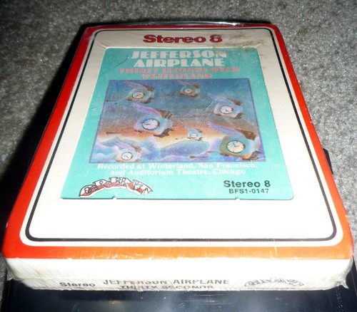 New Sealed Jefferson Airplane Thirty Seconds Over Winterland 8-Track -1973 - Picture 2 of 4