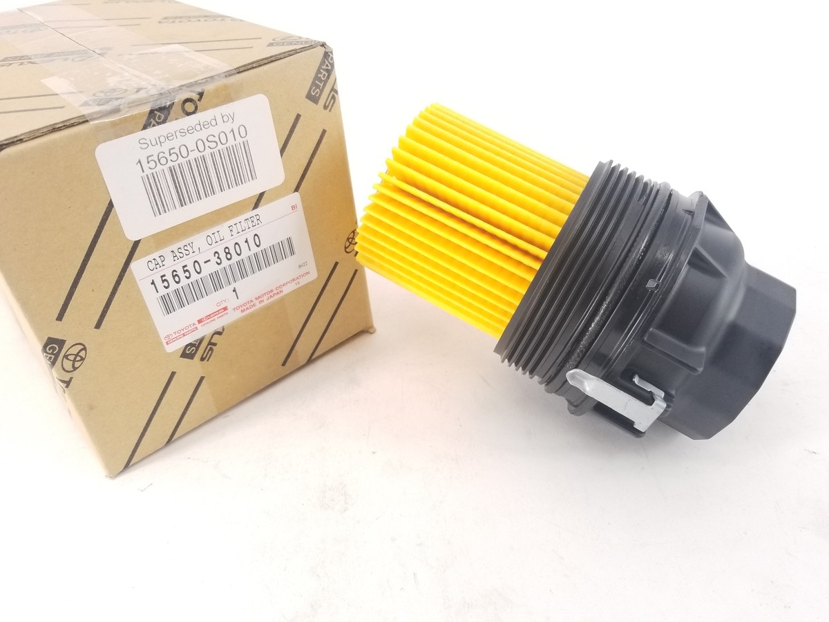 Genuine OEM Toyota 15650-0S010 Oil Filter Cap Assy Sequoia Tundra