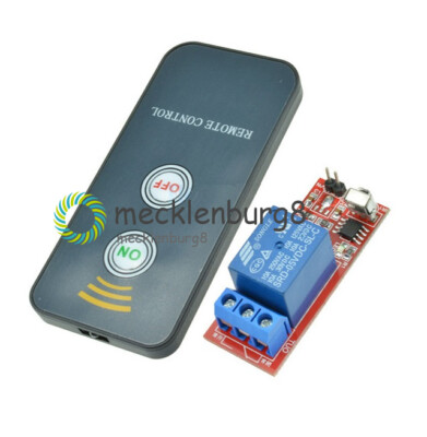 5V Active 1 Channel Infrared Switch Relay Driving Module Board+Remote Controller