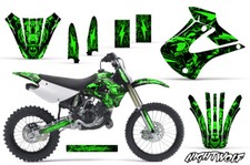 Dirt Bike Graphic Stickers Decals For Kawasaki Kx85 Kx100 2001-2013 Nwolf G Dirt Bike Graphic Stickers Decals For Kawasaki Kx85 Kx100 2001-2013 Nwolf G
