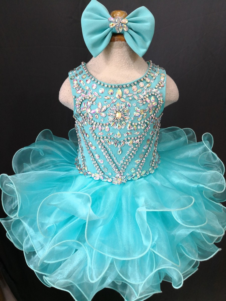 Jenniferwu Tulle Tutu Dress for Toddler Girls Pageant Party