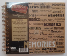 Pen-Tab Impressions Memory Making photo album - Simple Memories Naturals - NEW