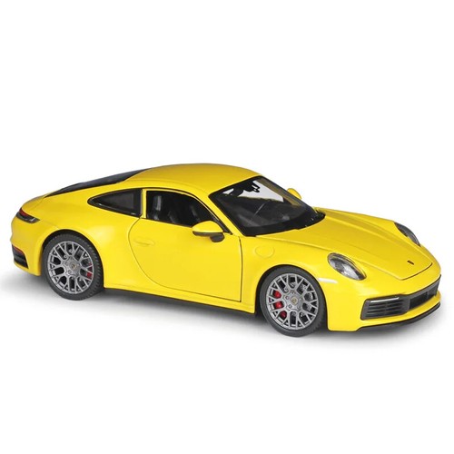 Porsche 911 Carrera 4S WELLY Diecast 1:24 Car Scale Alloy Model Car Sports Car - Picture 9 of 24