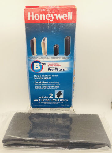 Honeywell Model HRF-B2 Replacement Air Purifier Pre-Filter B Plus, 2pk Open Box - Picture 3 of 9