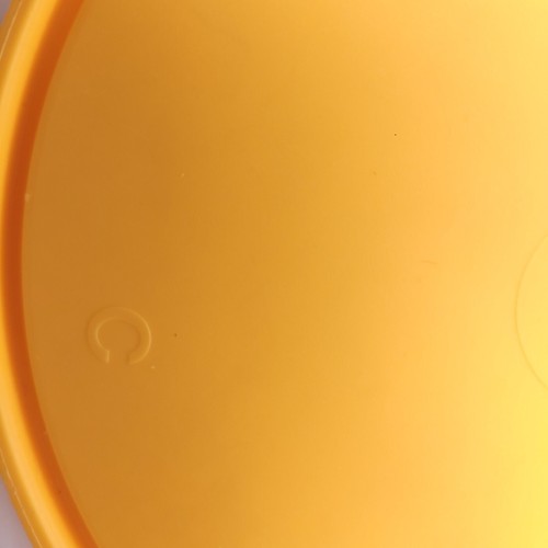 Yellow Tupperware Lid Replacement 2541D-6 Butterfly Tab - Picture 6 of 7