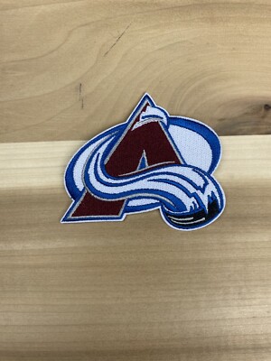 COLORADO AVALANCHE EMBROIDERED IRON ON PATCH 2.50  X 3.00 