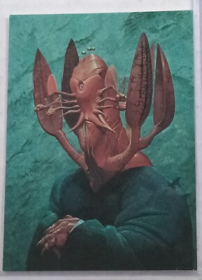 Wayne Barlowe The Alien World Of Promo Card Comic Images Saddle Brook 1994 