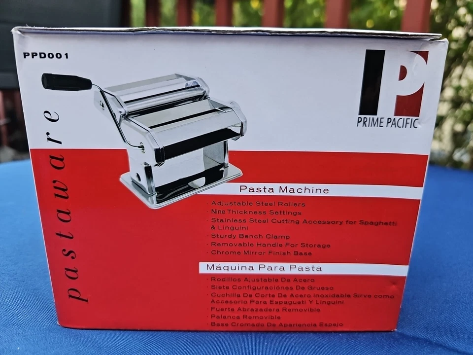 NEW PRIME PACIFIC PASTA MACHINE 150 mm #PPD001 New Never Used! - Image 3 of 4