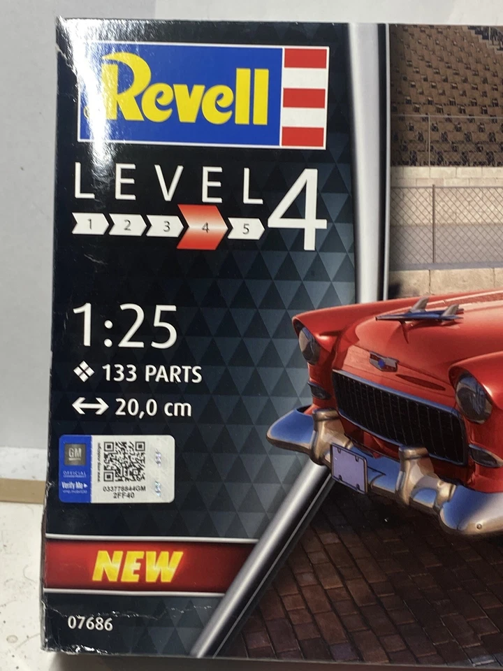 revell 1/25 🇨🇵 ´55 Chevy Indy Pace Car plastic kit - Photo 2/4