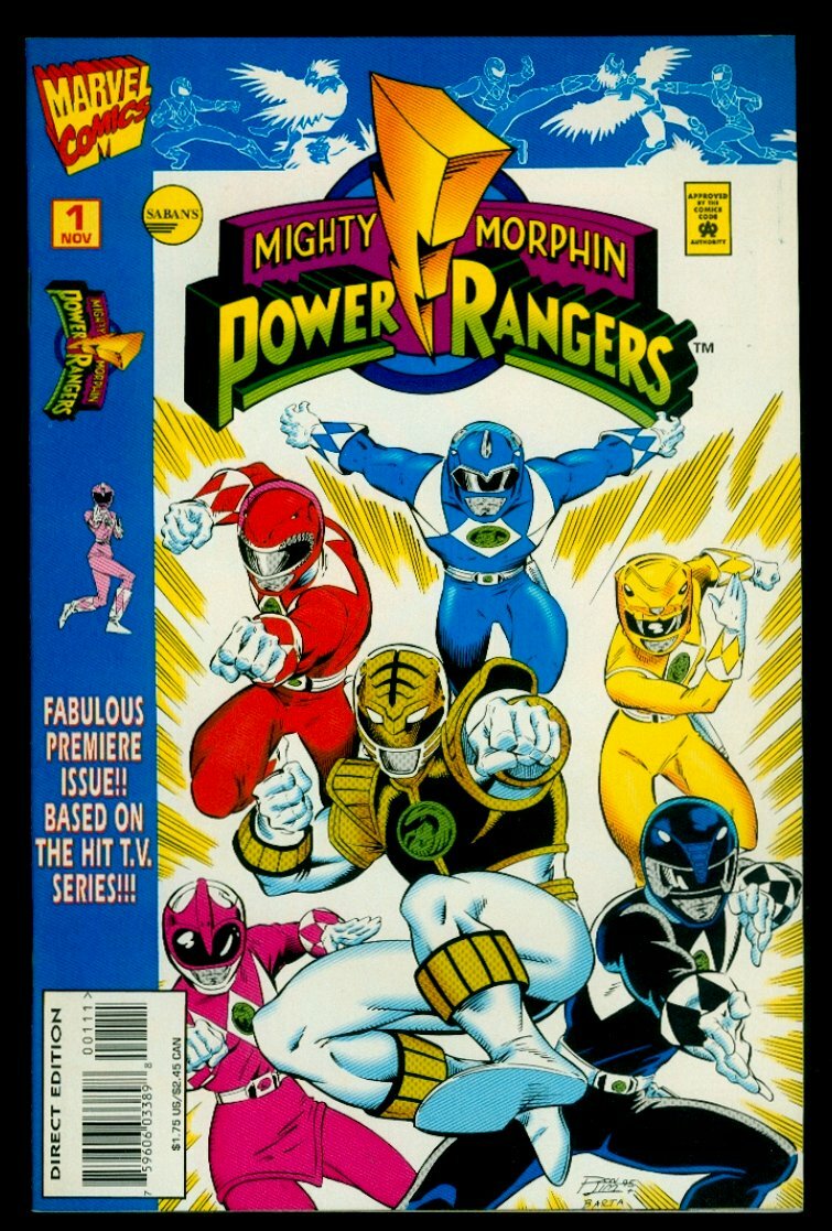 Marvel Comics Saban's Mighty Morphin POWER RANGERS #1 NM- 9.2 | eBay