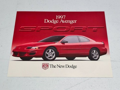 1997 DODGE AVENGER SPORT SALES FLYER BROCHURE IN EXCELLENT CONDITION