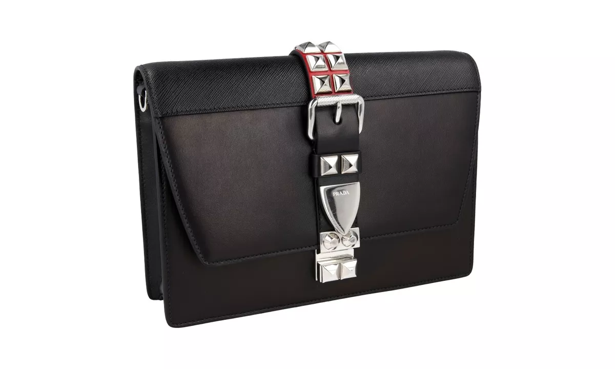 Prada elektra calf leather bag clearance