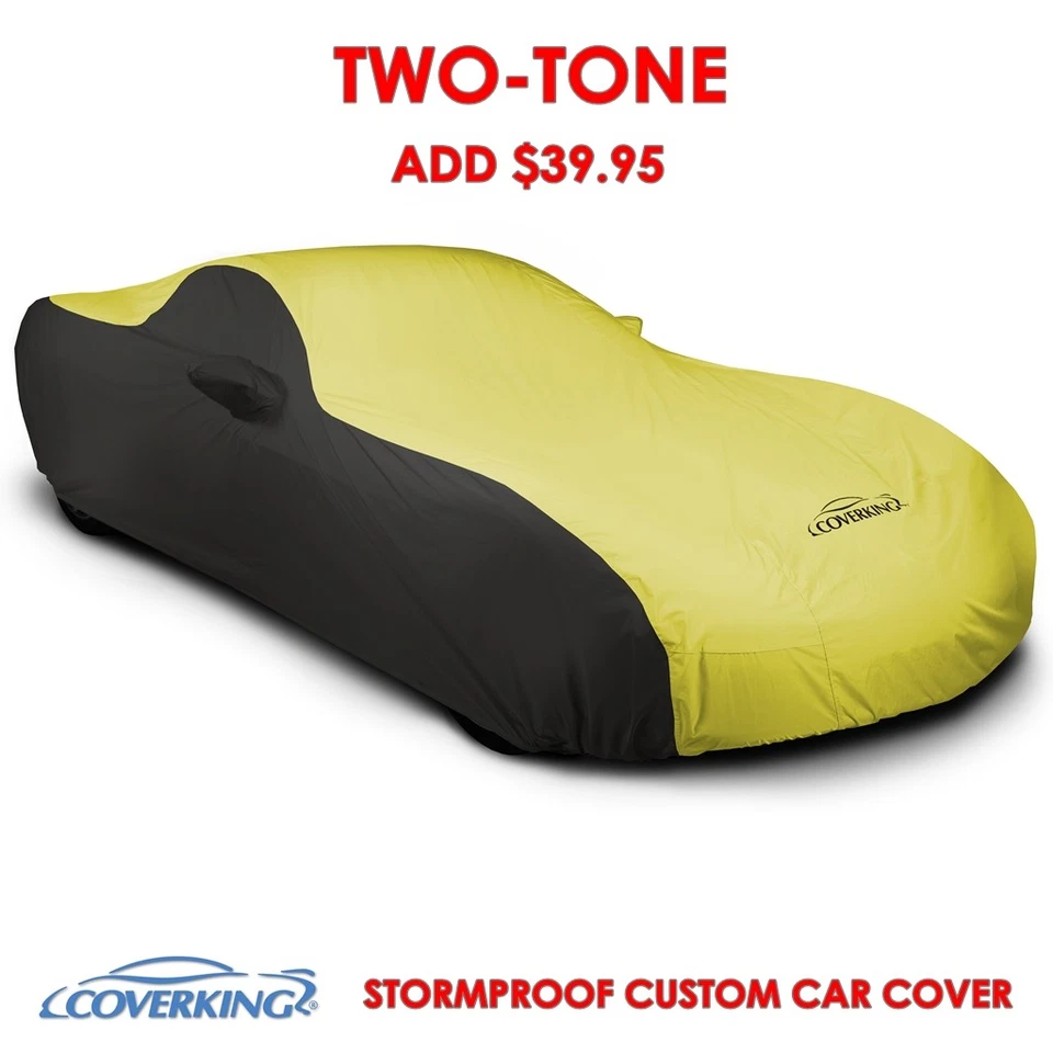 Cubierta de auto Coverking a prueba de tormentas exterior ajuste personalizado para Chevy Corvette Foto 4 de 4