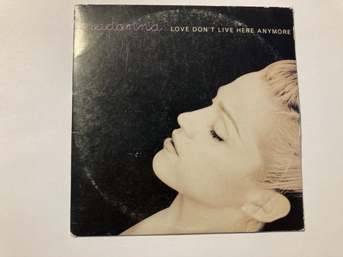CD SINGLE MADONNA LOVE DON’T LIVE HERE ANORMORE Kartenhülle 4 Tracks