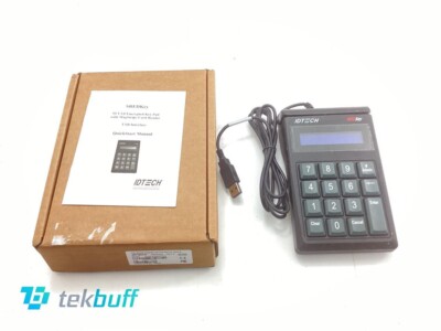 ID Technologies Sredkey Credit Card Reader, USB-HID - IDSK-535833TEB | eBay