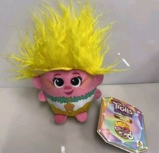 Trolls Viva Plush 5  Hairmony Mixers Sound Toy NEW Music Movie Pink Doll