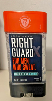 Right Guard Xtreme Defense Antiperspirant Deodorant Gel Arctic Refresh  4 Ounce