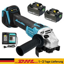 Für Makita 18V LXT Akku Winkelschleifer 125mm Schleifscheibe Akku Ladegerät flex