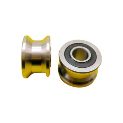 5PCS TU-Type Bearing 8*22.5*14.5mm T22 Flat Groove P6 Linear Motion Guide
