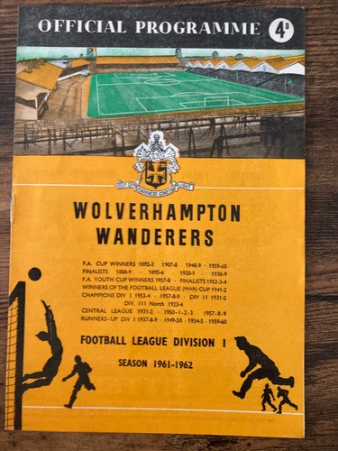Wolves HOME & AWAY 1957/58 1958/59 1959/60 1960/61 1961/62 1962/63 FREE POST - Picture 281 of 394