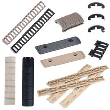 Universal MLOK keymod 20mm Rail Protective Covers Nylon plastic Rubber For GBB