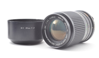 Objectif Minolta MC Tele Rokkor 135mm F/3.5 - Monture Manuelle - Occasion