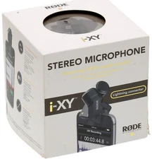 RODE i-XY 24/96 Stereo Condenser Microphone for iOS Lightning Devices - LNIB
