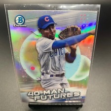 2021 Bowman Chrome Baseball #FMF-29 Ed Howards 40-Man Futures Chicago Cubs