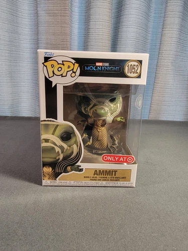 Funko Pop! Marvel Moon Knight - Ammit - Objetivo (Exclusivo) #1052 + Protector 