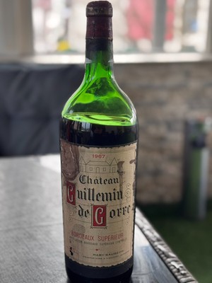 1967 Château Guillemin de Gorce Red wine  Vintage 