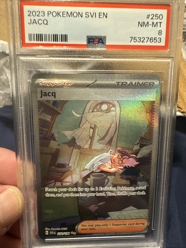 Jacq graded PSA 8 for sale on eBay