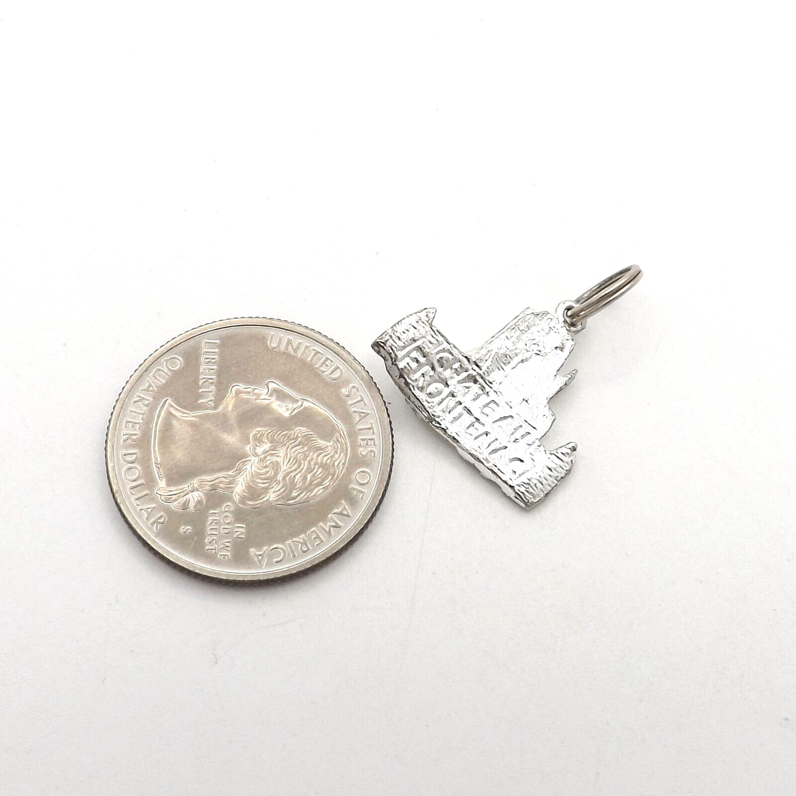 Sterling Silver Chateau Frontenac Quebec Charm Pe… - image 2