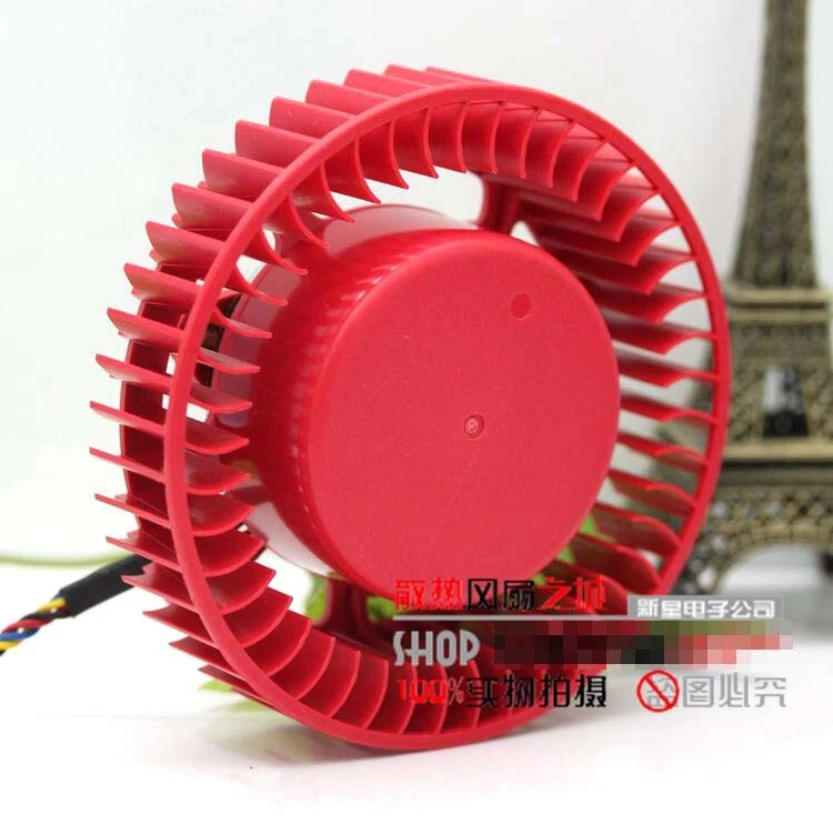 ATI AMD 290 FD7525U12D 1.70A 12V versión pública turbo ventilador gráficos Foto 3 de 4