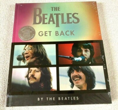 Beatles Get Back Hardcover Book New Sealed Variant Bonus Four Lobby Cards 