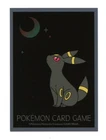 Moonlight Umbreon (Grey) Individual Card Sleeve Pokemon Center Japan Original